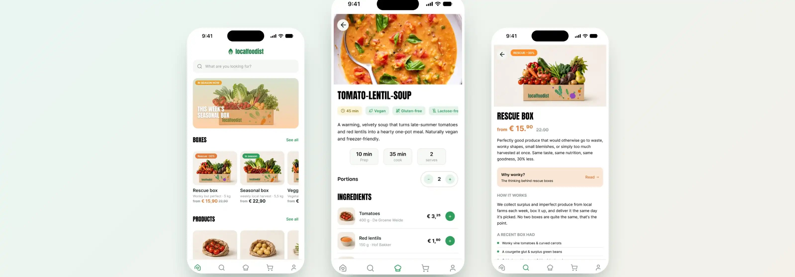 localfoodist — local, sustainable grocery app